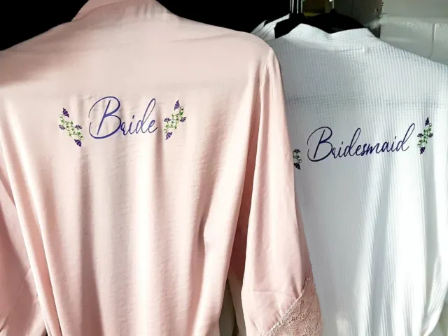 Personalised Wedding Robes