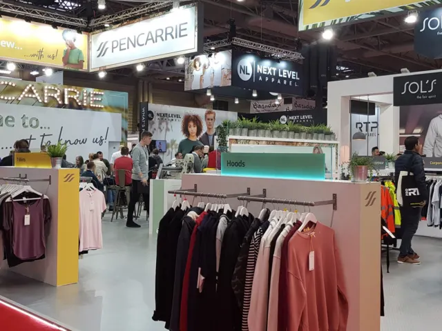Printwear Trade Show NEC Pencarrie stand
