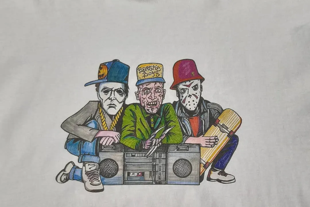 Freddie, Michael Myers, Jason the beastie Boys