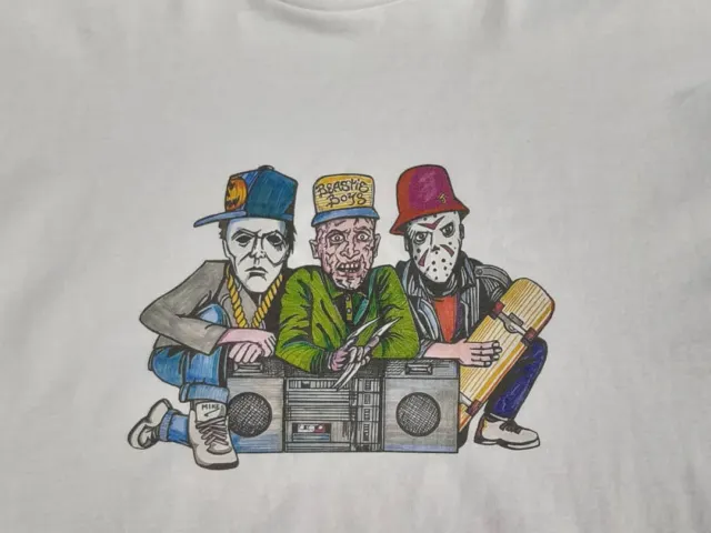 Freddie, Michael Myers, Jason the beastie Boys