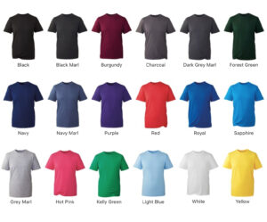 anthem t-shirt colours