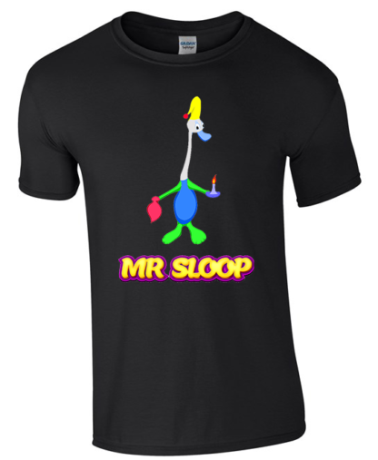 Mr Sloop Black t-shirt