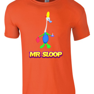 Mr Sloop Orange t-shirt