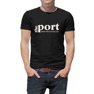 The Port T-shirt in Black