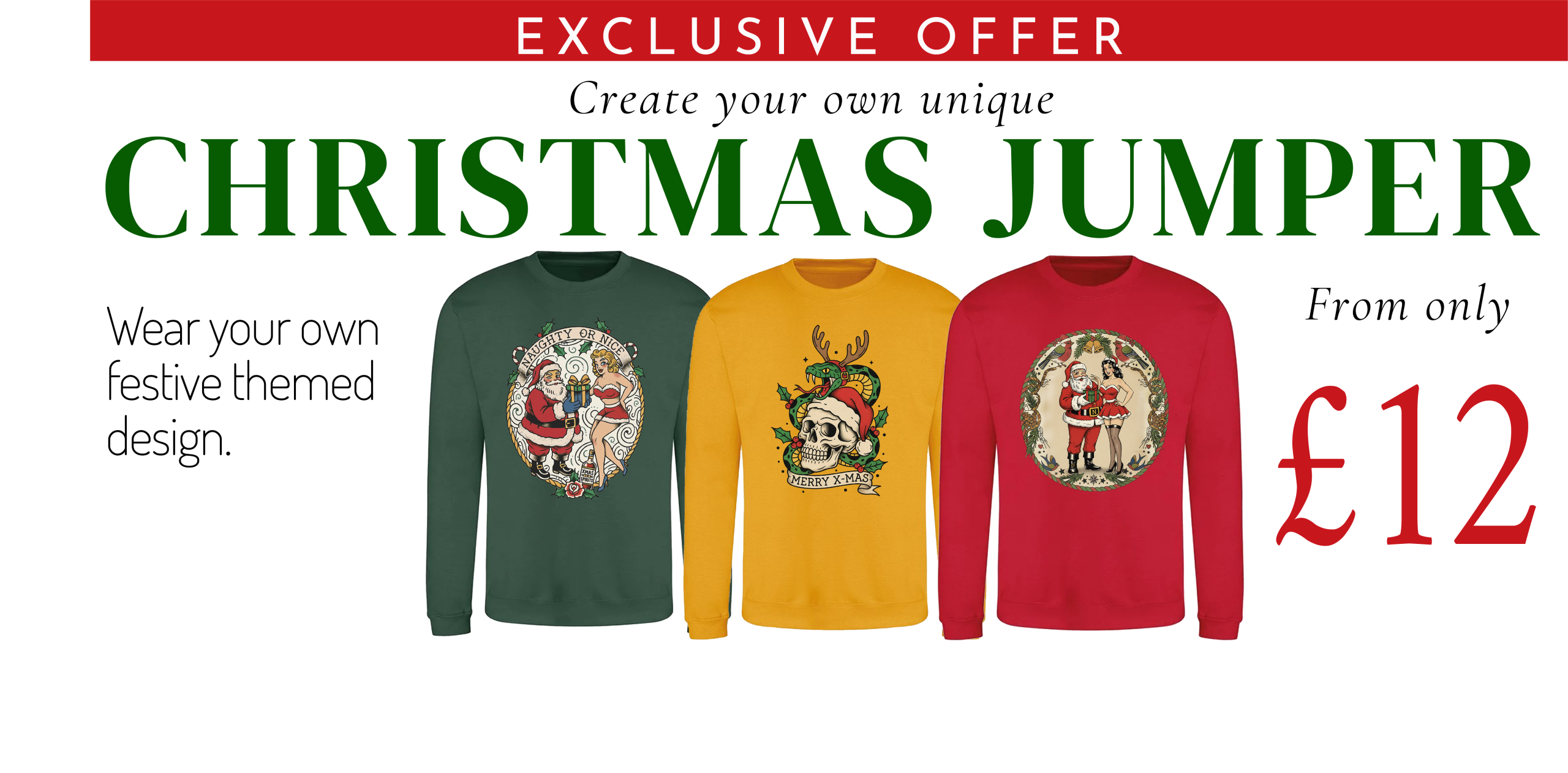 christmas jumper banner