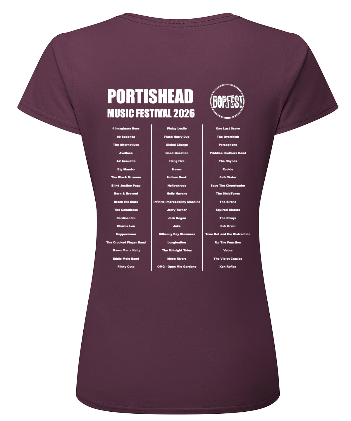 BOPFEST 2026 T-shirt Lady Fit - Image 2