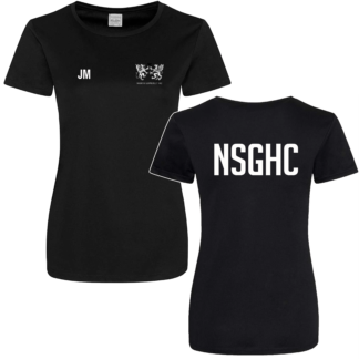 NSGHC Gryphon Training T-shirt in Black